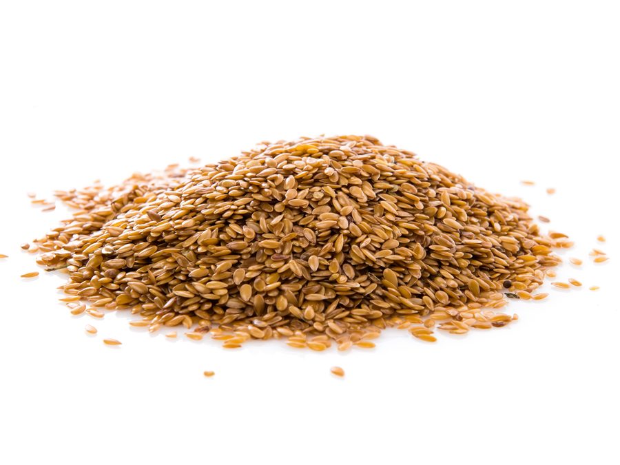 Flaxseed prepared for a baby